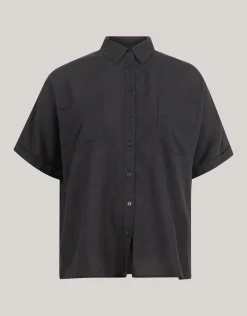 Linnen Blouse Zwart