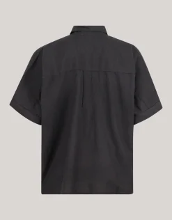 Linnen Blouse Zwart