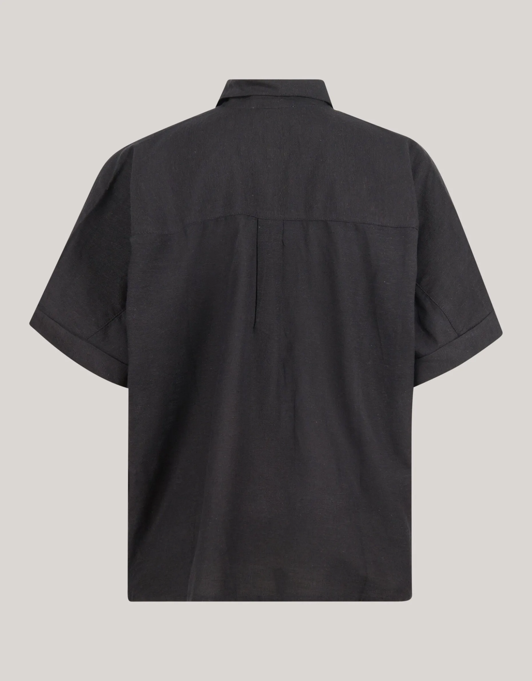 Linnen Blouse Zwart