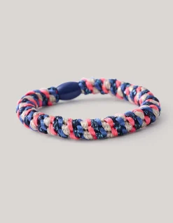Lurex Haarelastiek Donkerblauw