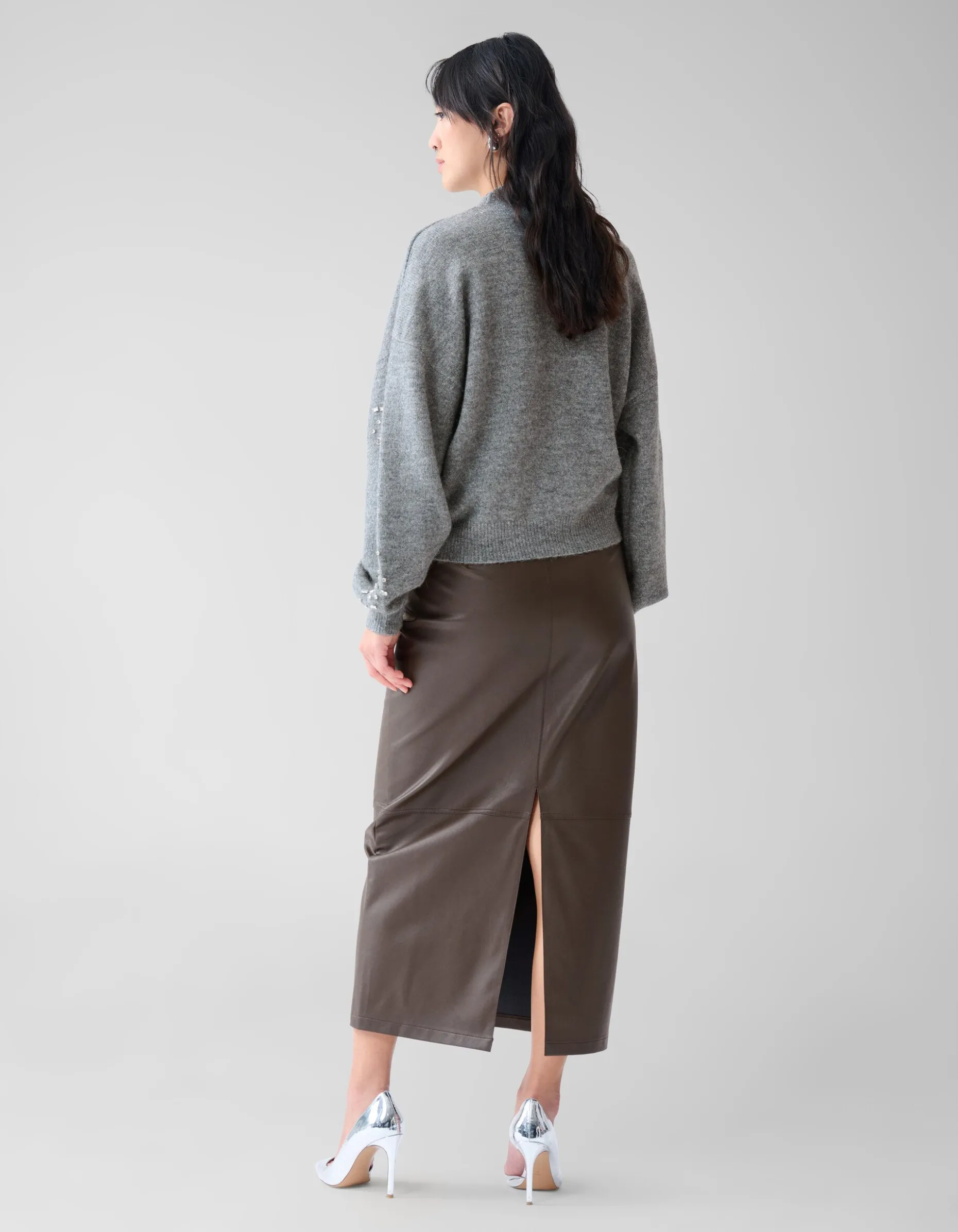 Maxi Rok Bruin By Fred