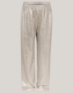 Metallic Broek Zilver