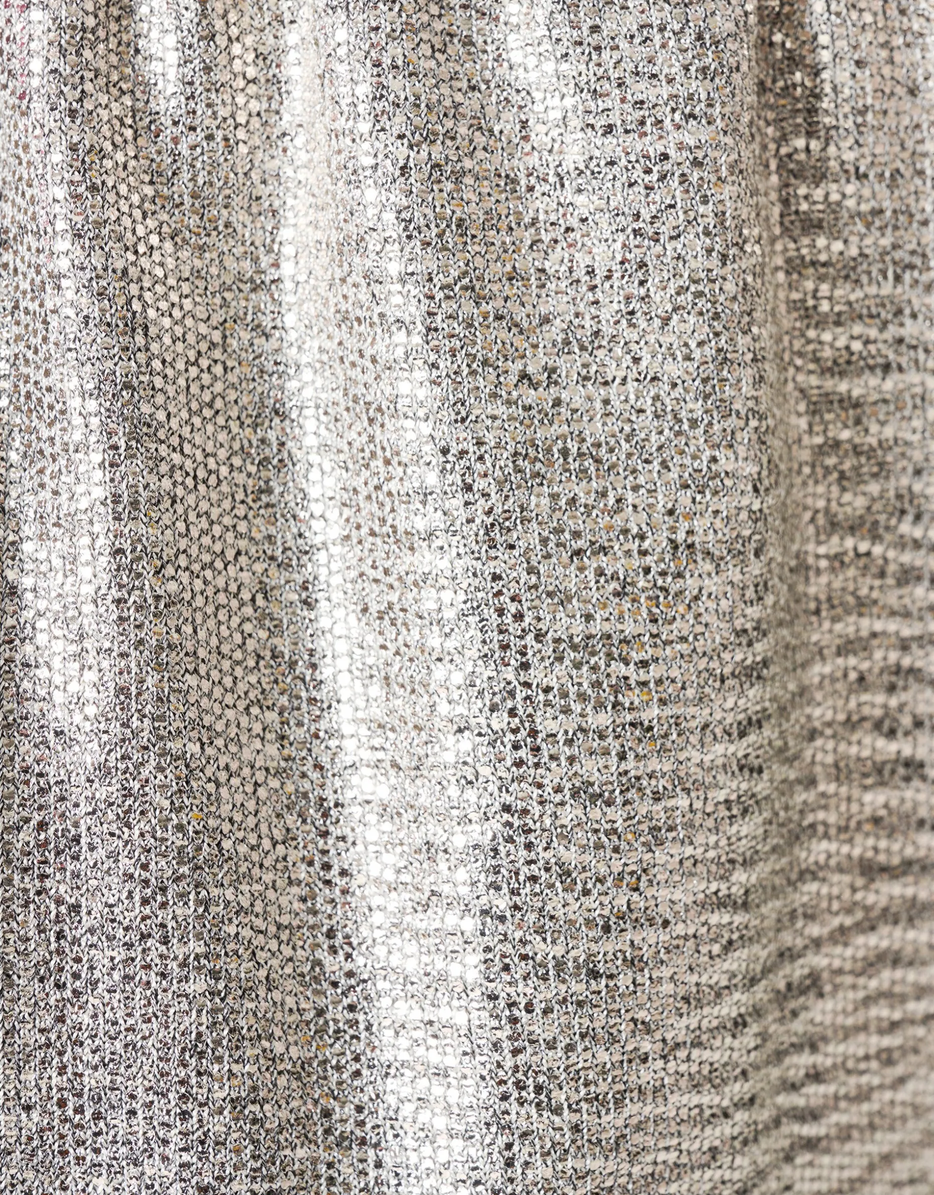 Metallic Broek Zilver