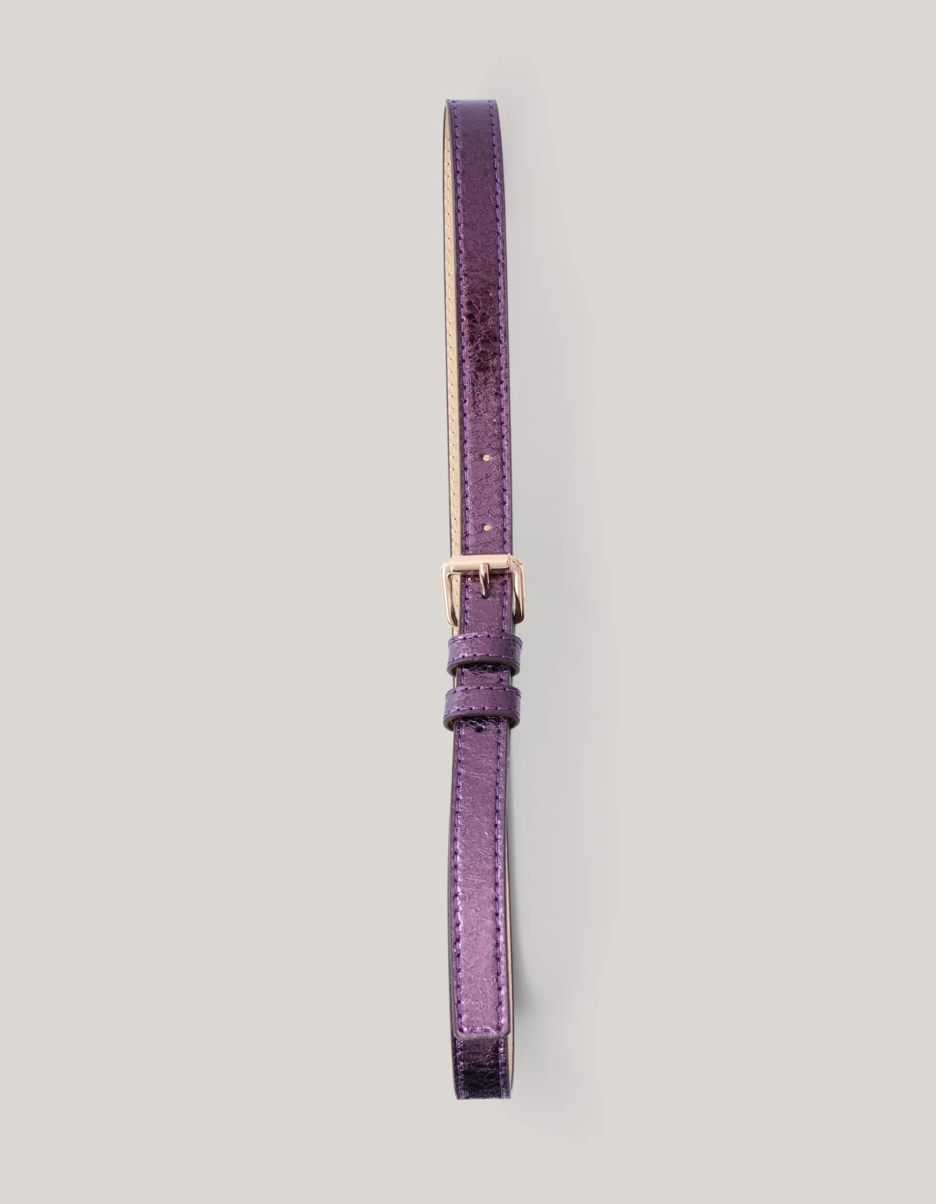 Metallic Riem Paars