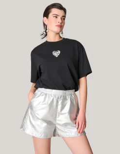 Metallic Short Zilver