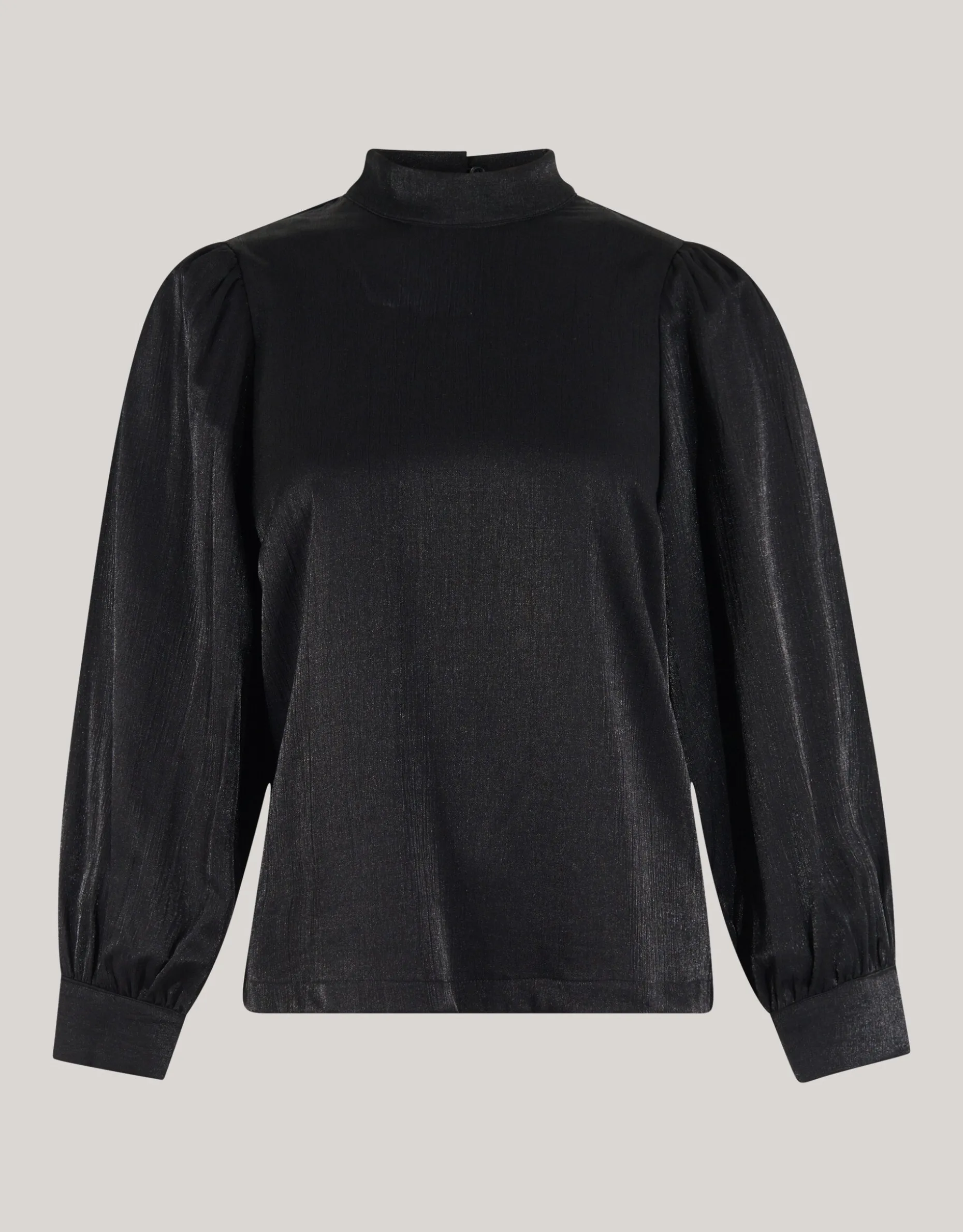 Metallic Top Zwart