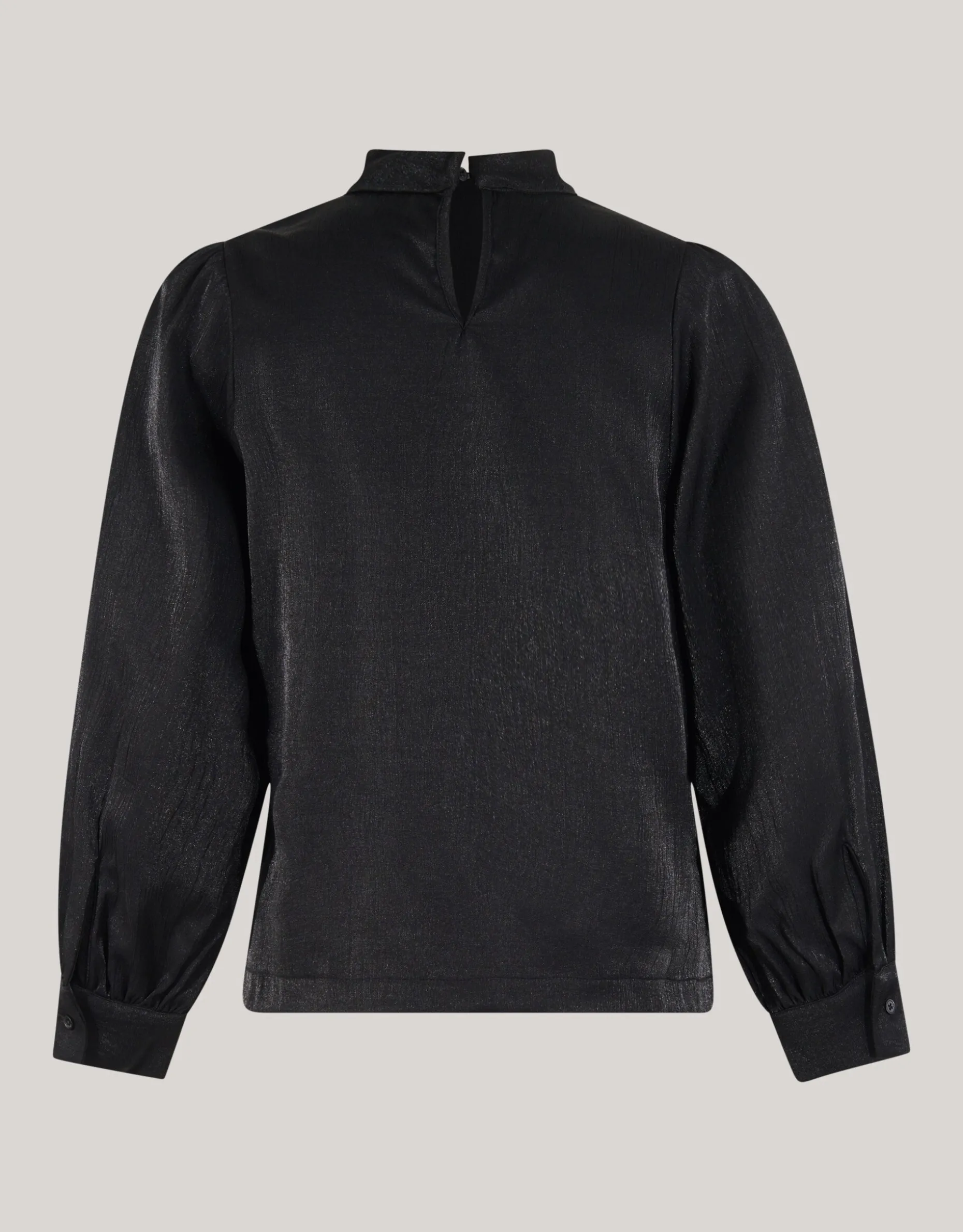 Metallic Top Zwart
