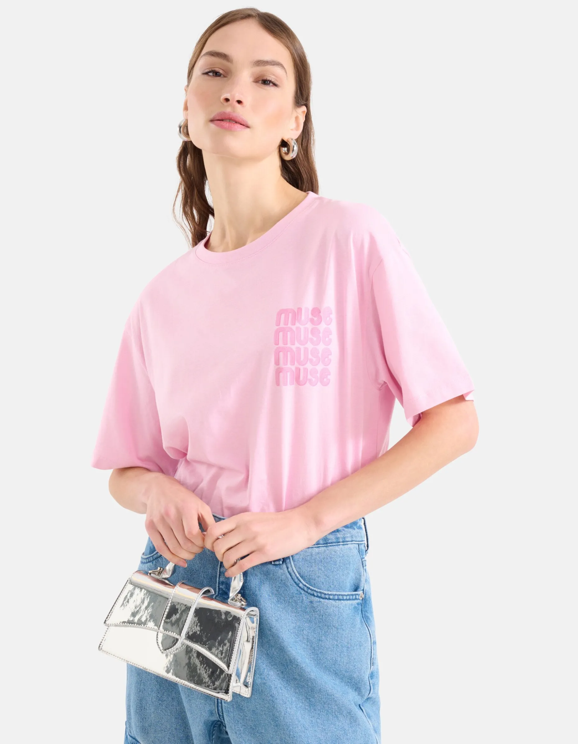 Mirror Tas Zilver