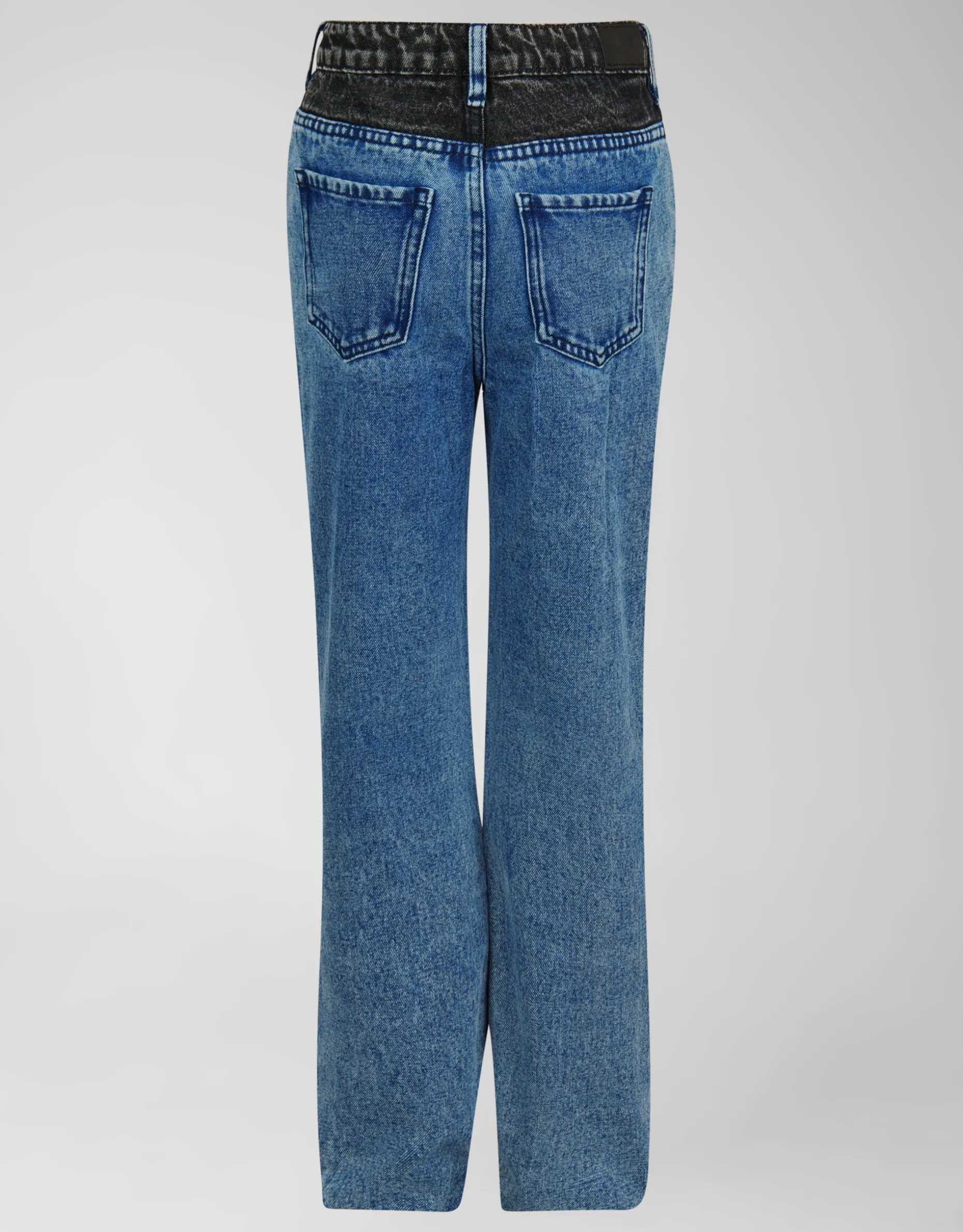Mixed Straight Fit Jeans Mediumstone