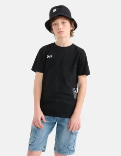 Neon Artwork T-shirt Zwart