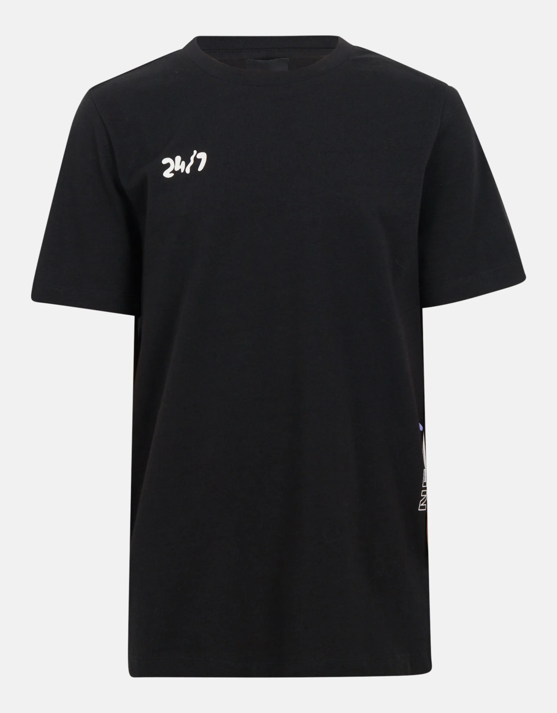 Neon Artwork T-shirt Zwart