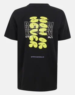 Neon Artwork T-shirt Zwart