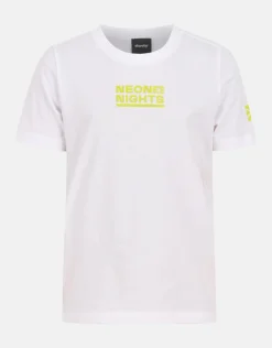 Neon T-shirt Wit