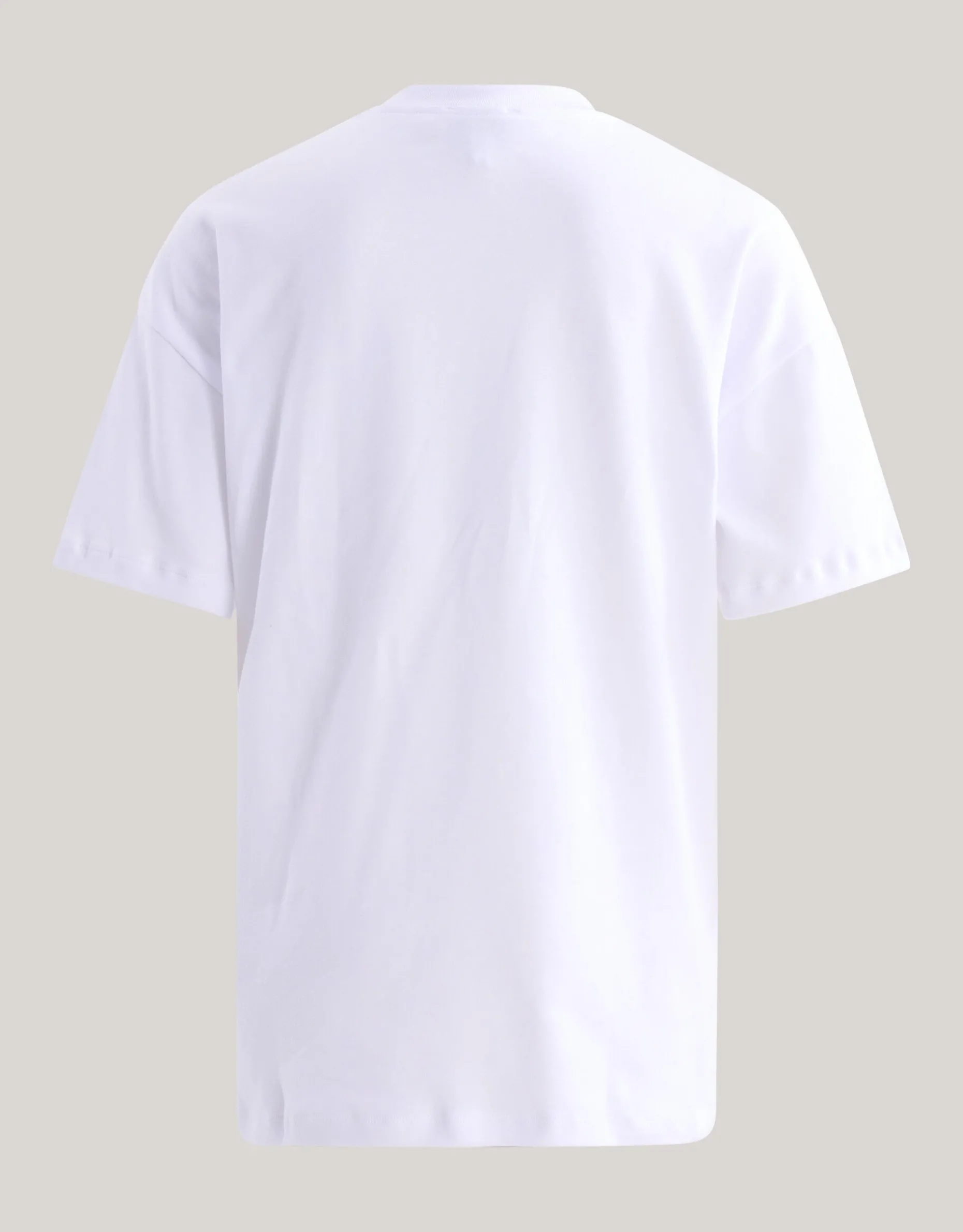 Oversized Basic T-shirt Wit