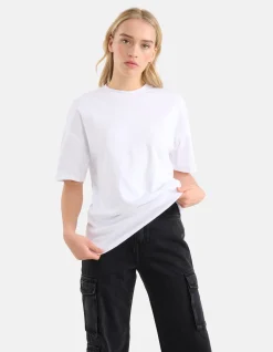 Oversized Basic T-shirt Wit