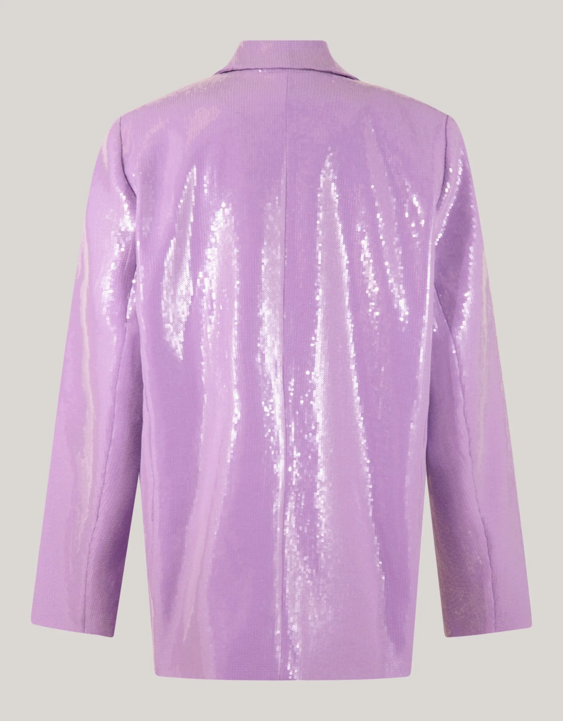 Oversized Pailletten Blazer Lichtpaars By Lizzy