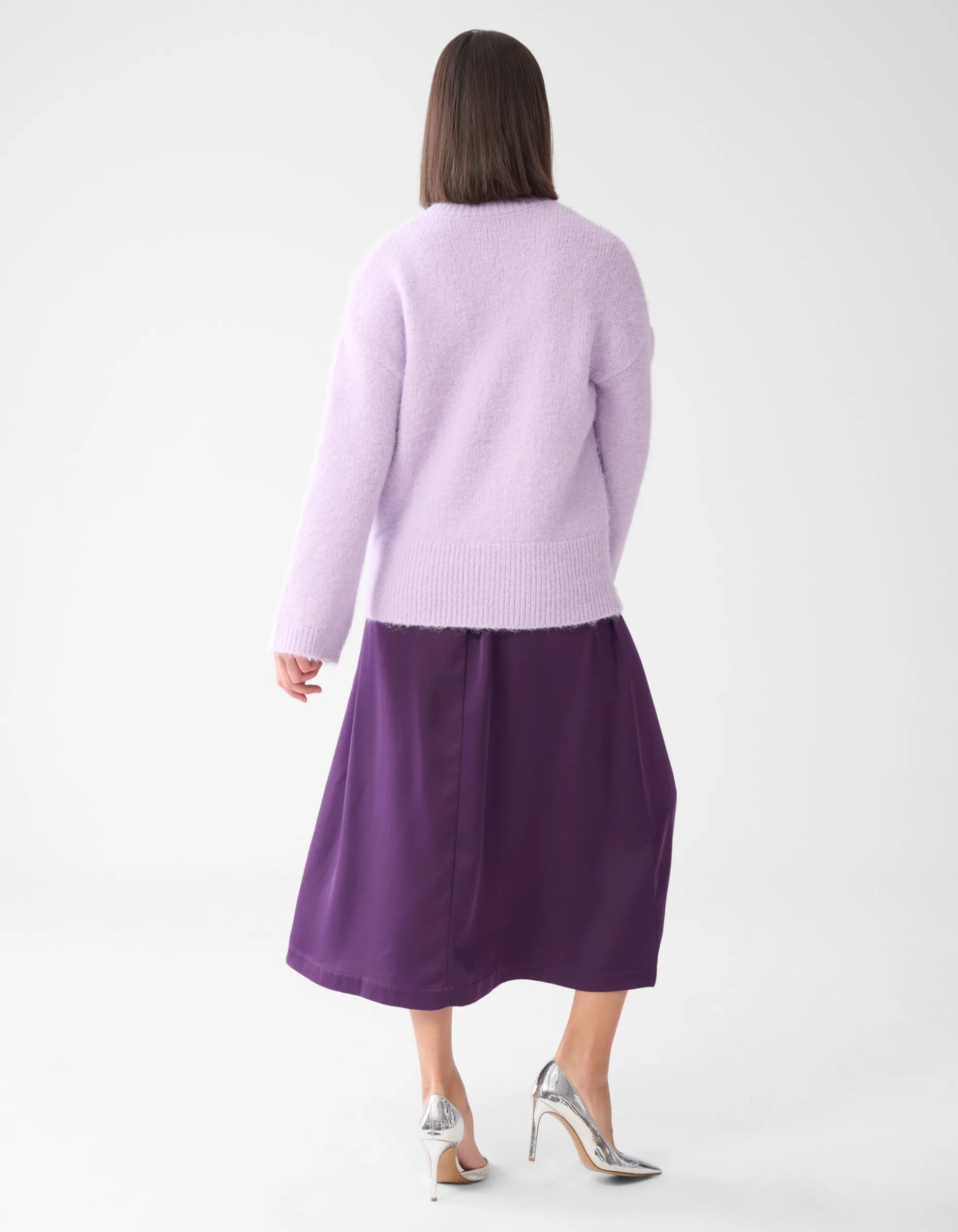 Oversized Trui Lichtpaars