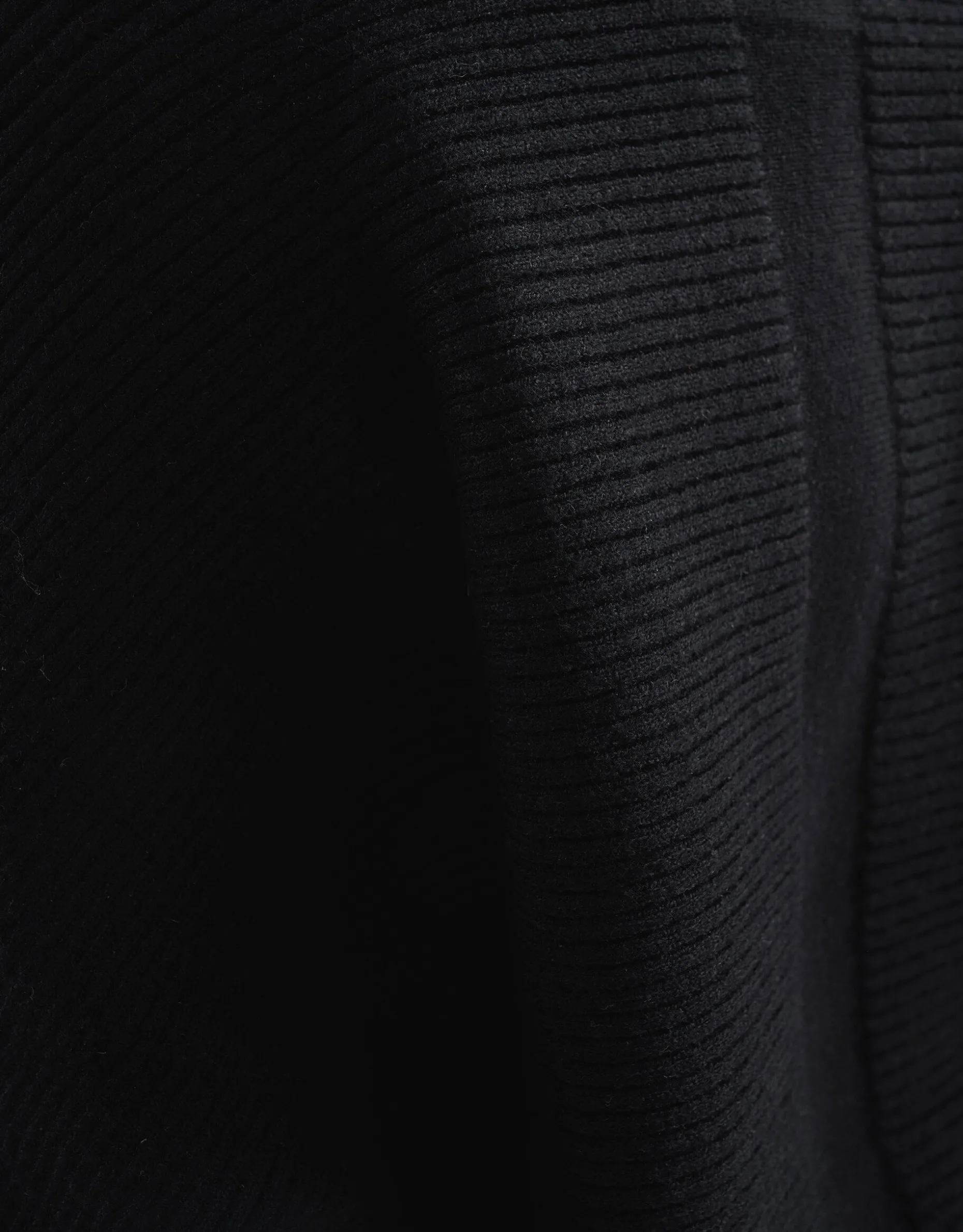 Oversized Trui Zwart