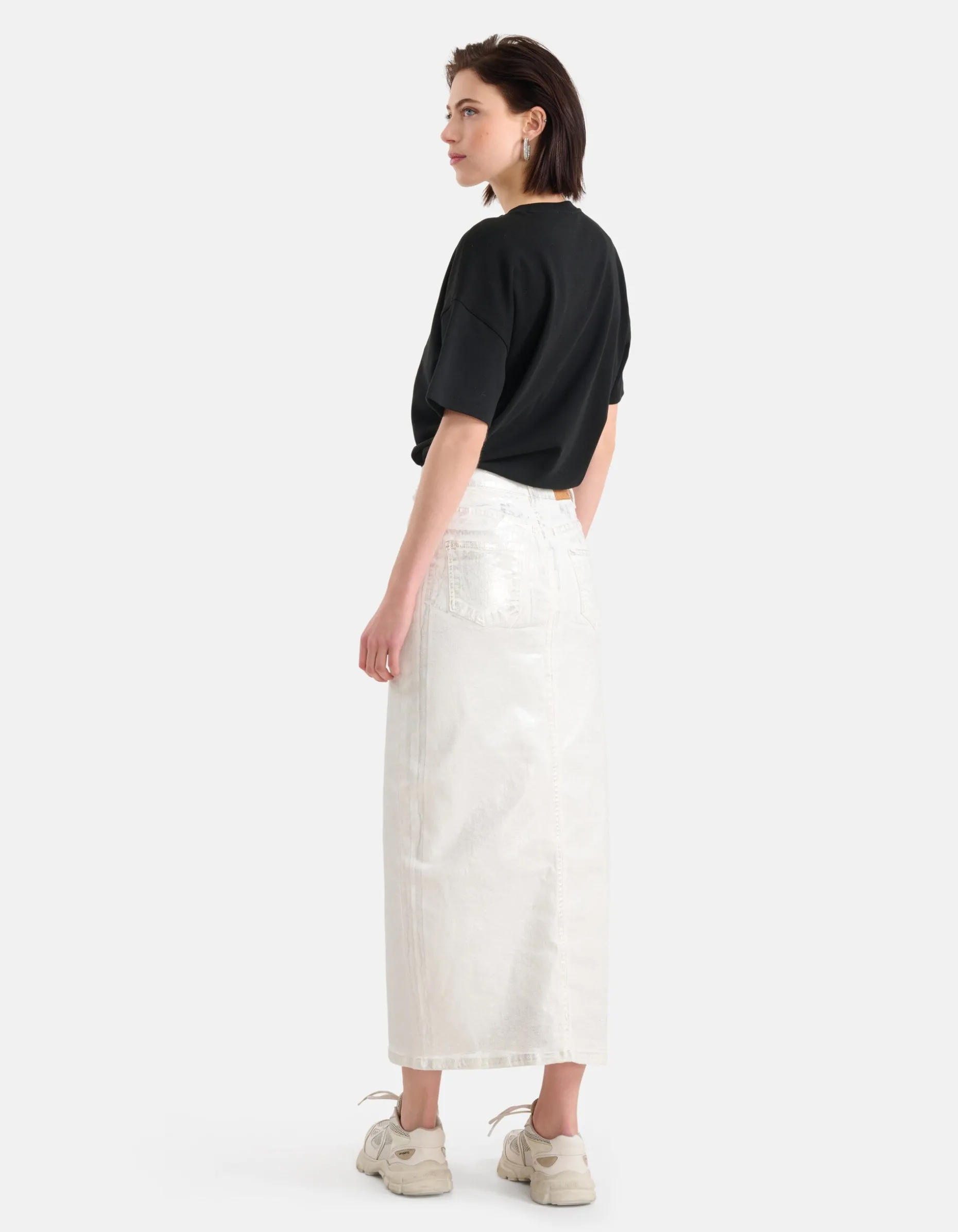 Oversized T-shirt Zwart