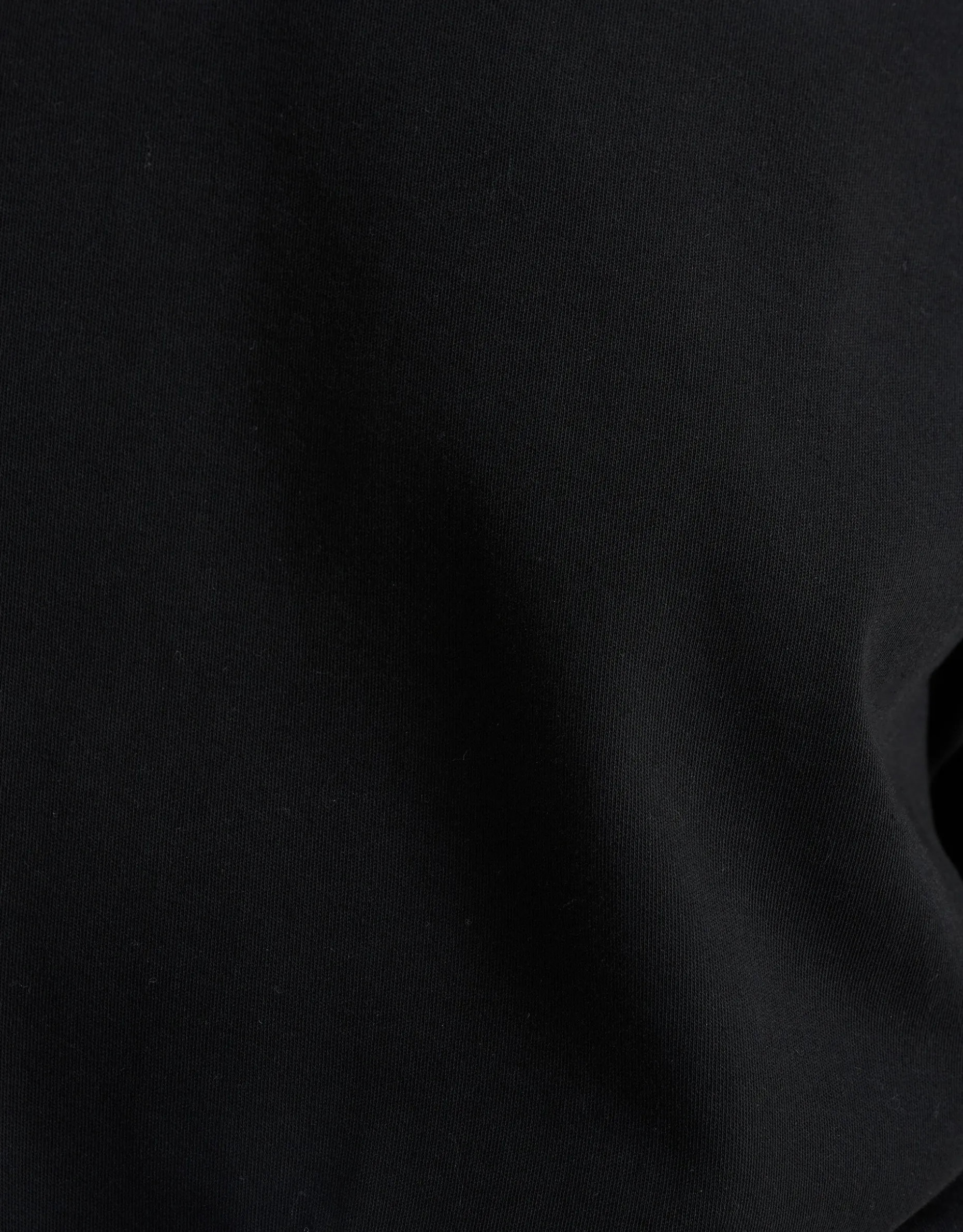 Oversized T-shirt Zwart