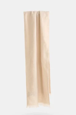 Pailletten Sjaal Beige