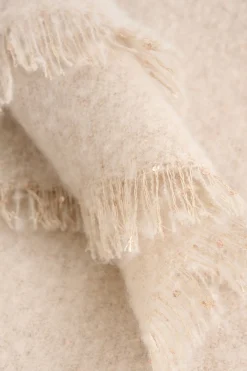 Pailletten Sjaal Beige