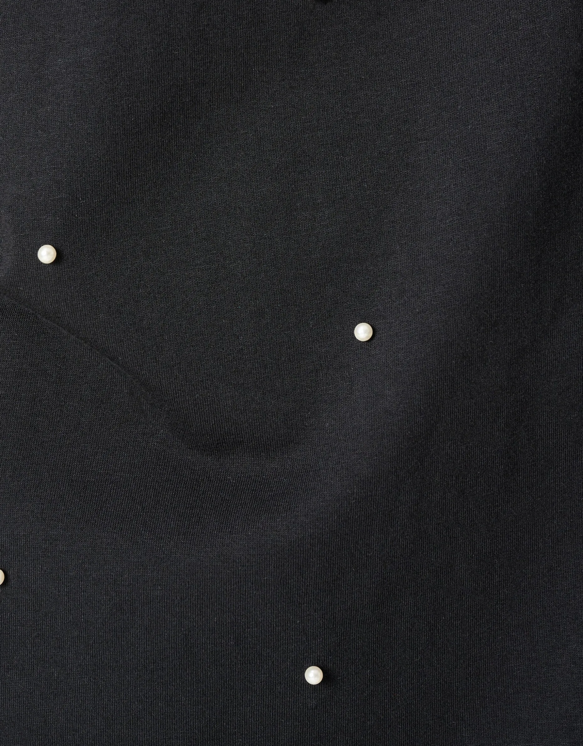 Parel T-shirt Zwart