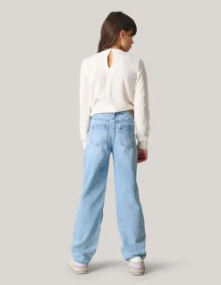 Parel Wide Leg Bleached