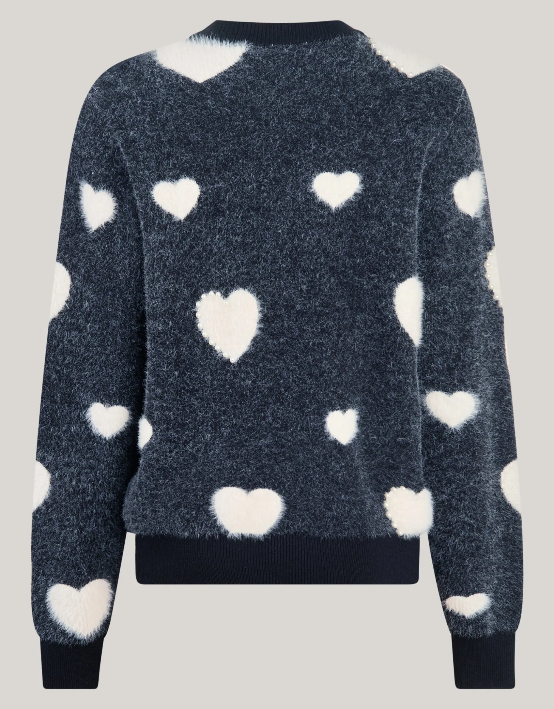 Pearl Heart Trui Zwart