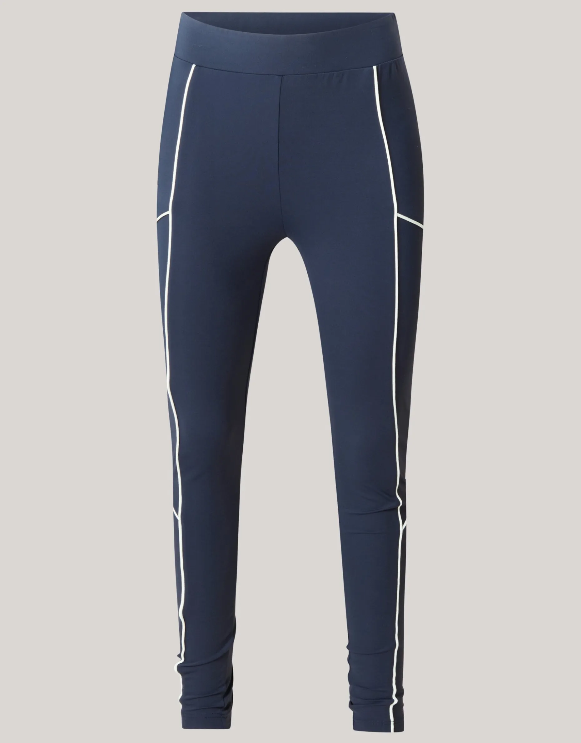 Piping Legging Donkerblauw