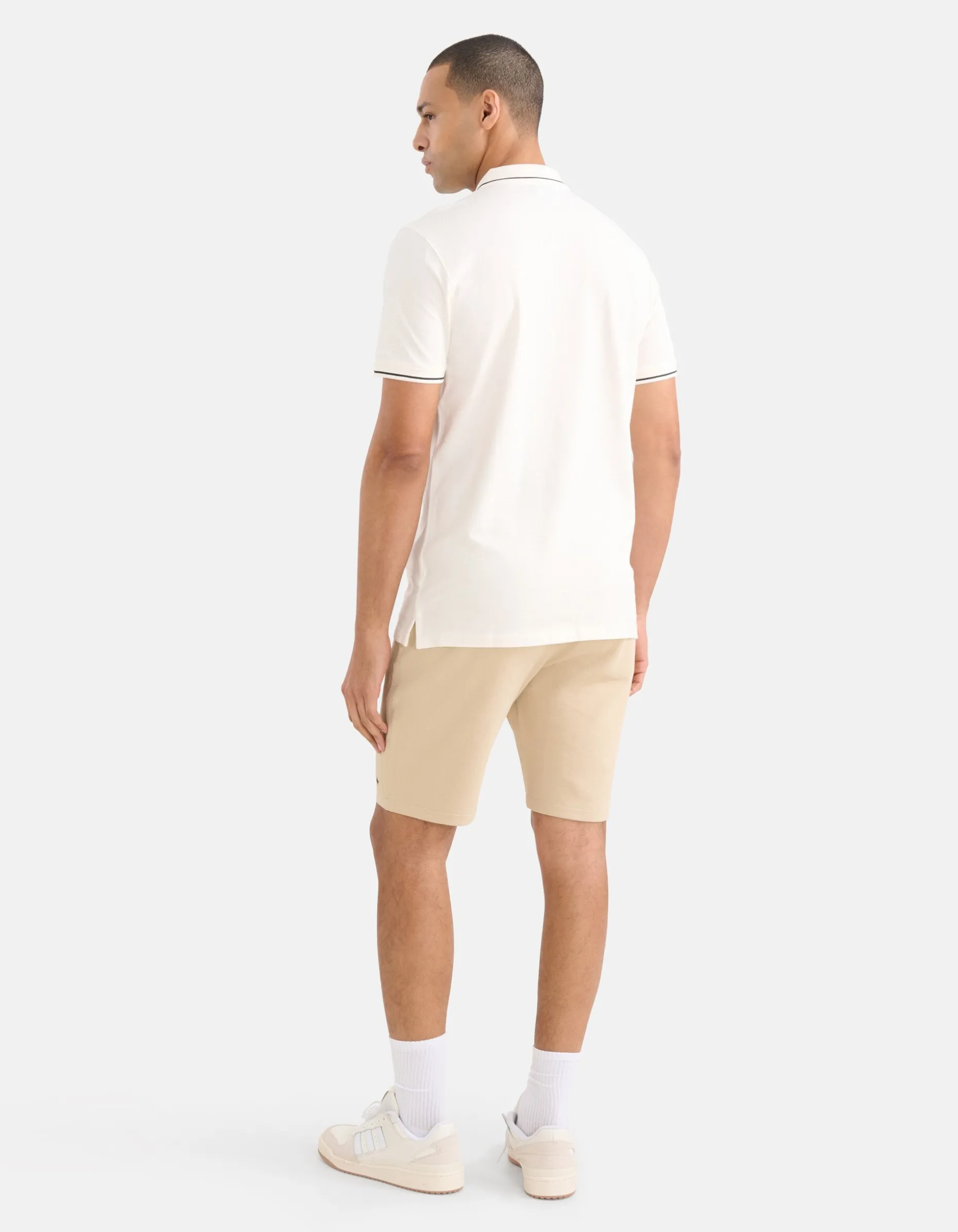 Pique Polo Wit
