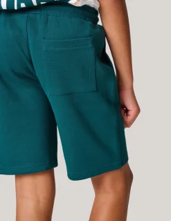 Pique Short Donkergroen