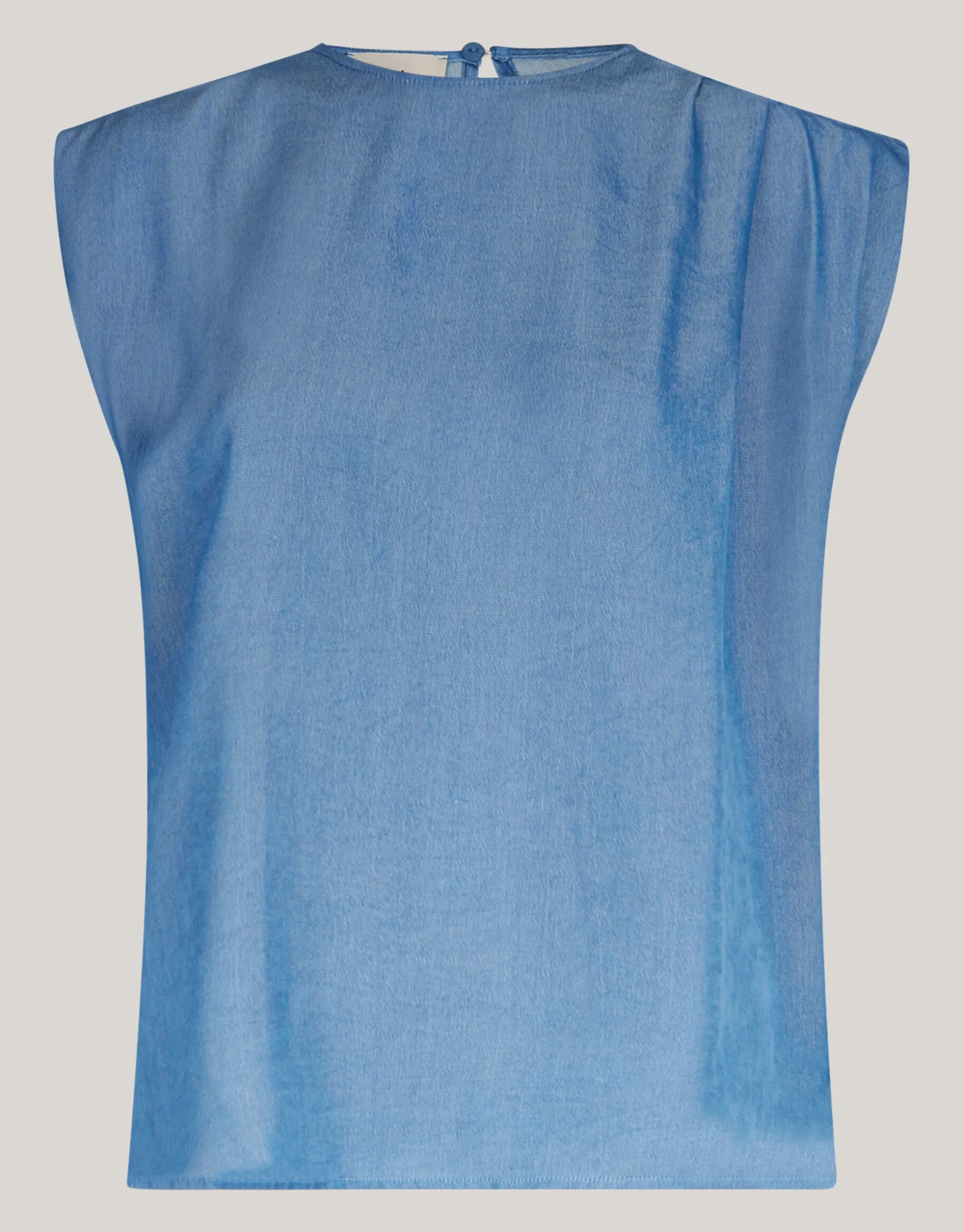 Pleat Top Blauw