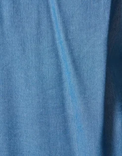 Pleat Top Blauw