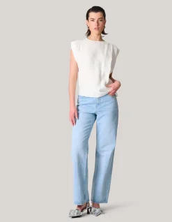 Pleat Top Wit