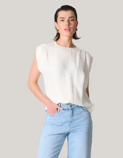 Pleat Top Wit