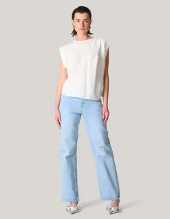Pleat Top Wit