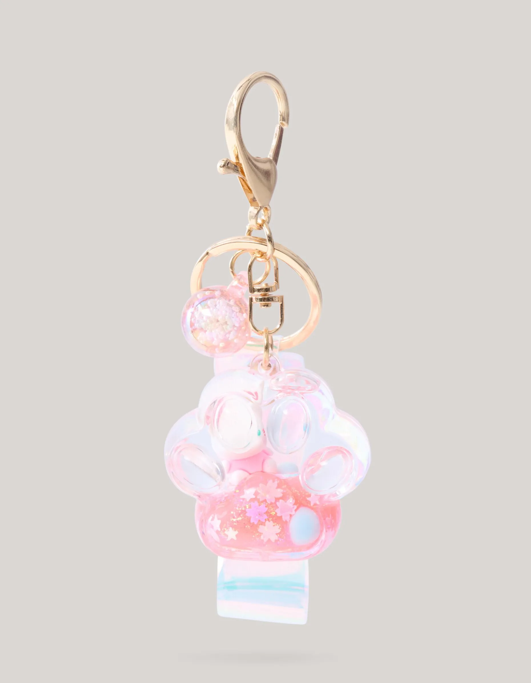 Poot Sleutelhanger Roze