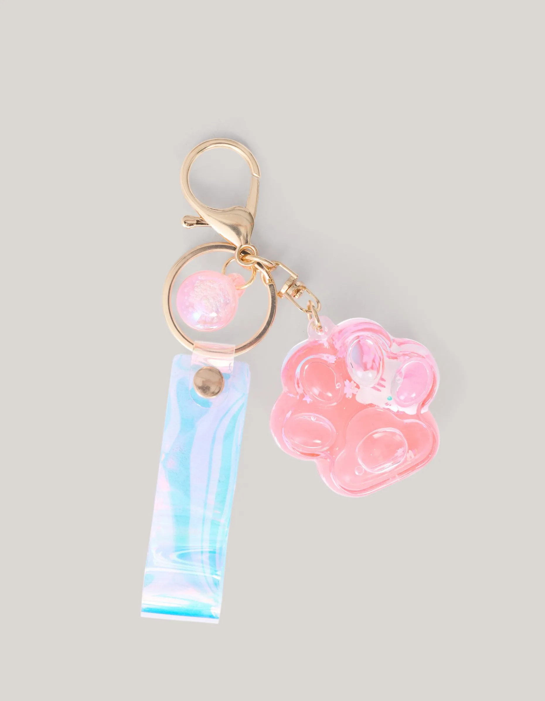 Poot Sleutelhanger Roze