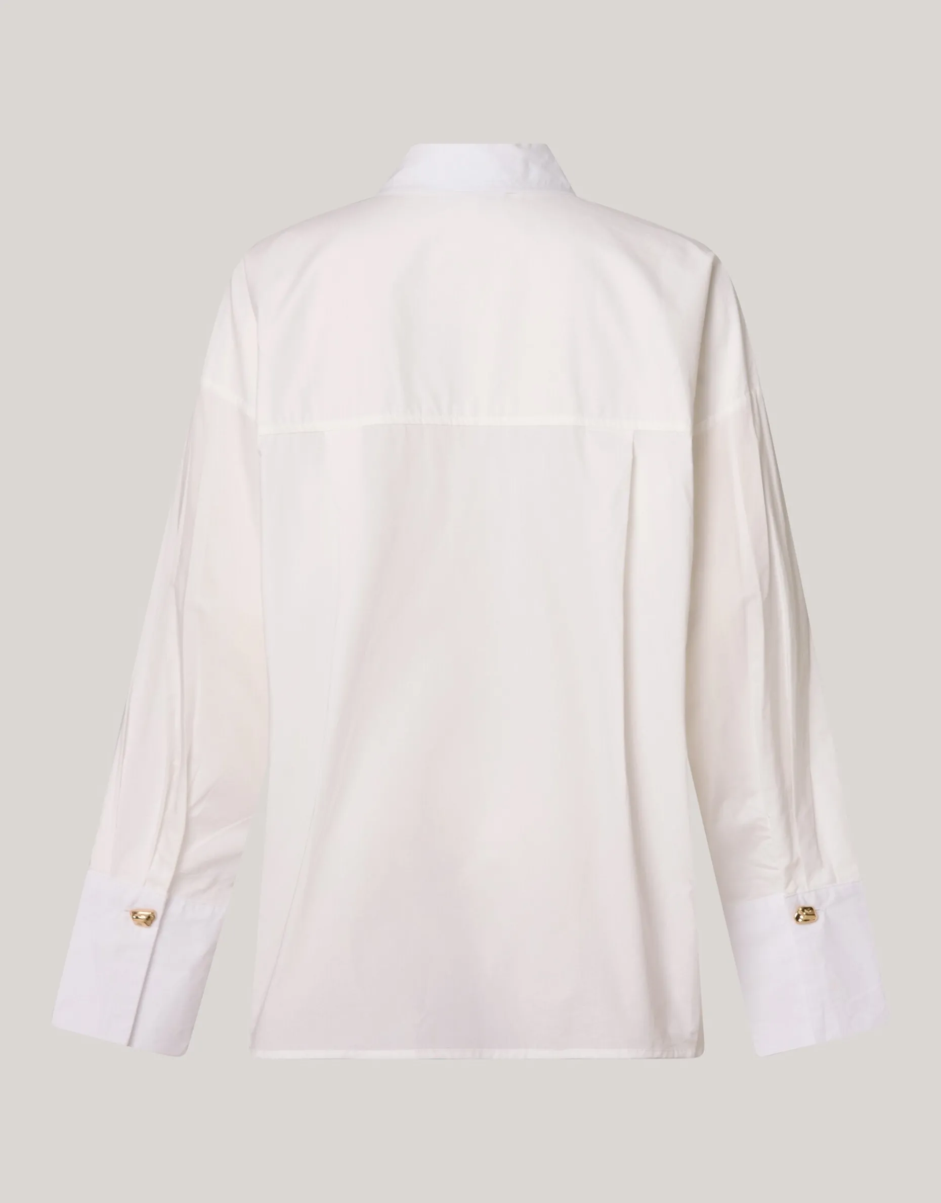 Poplin Blouse Wit