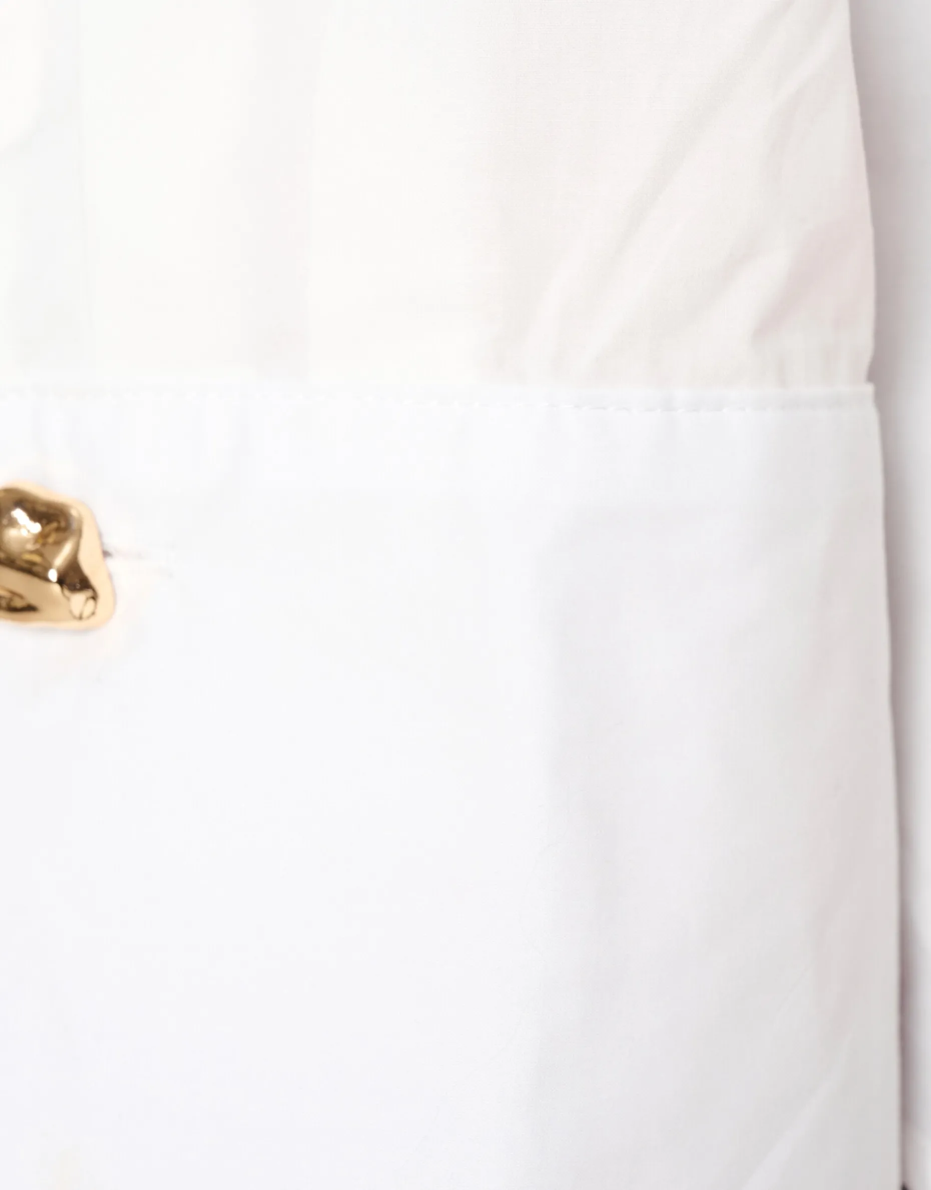 Poplin Blouse Wit