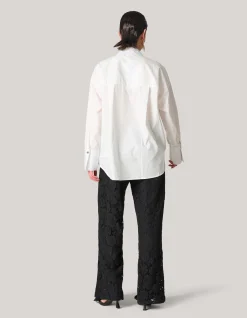 Poplin Blouse Wit