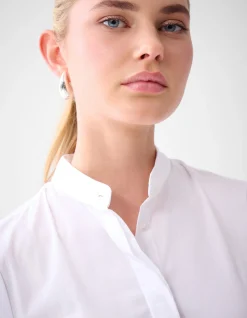 Poplin Blouse Wit By Lonneke