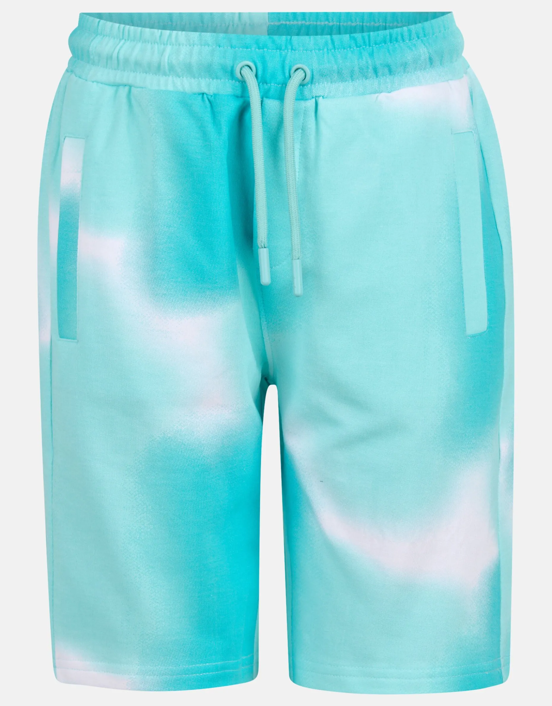 Print Short Blauw