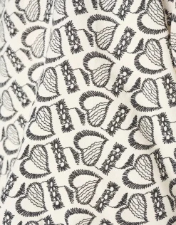 Printed Heart Top Wit