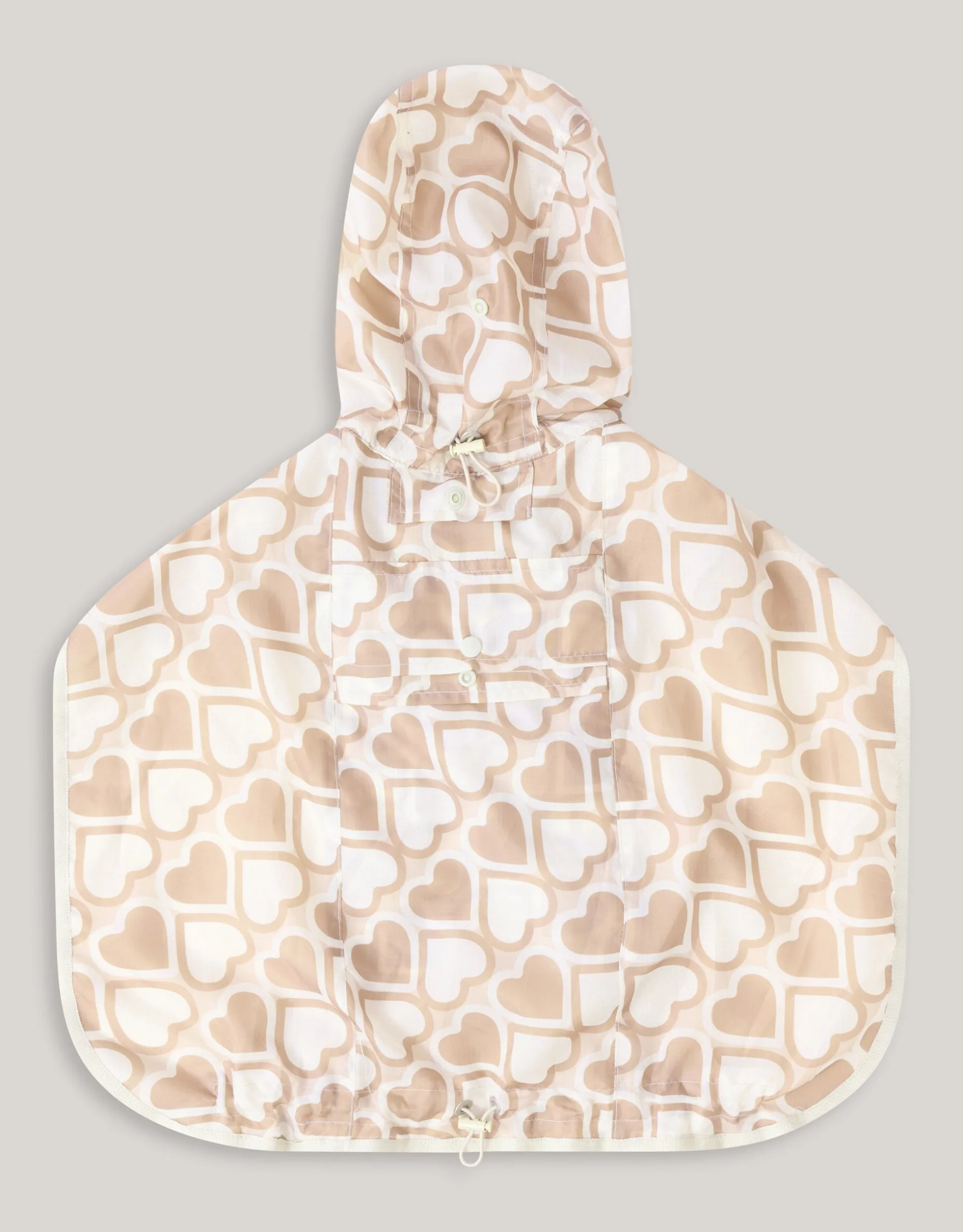 Printed Honden Regenjas Gebroken Wit By Furmey