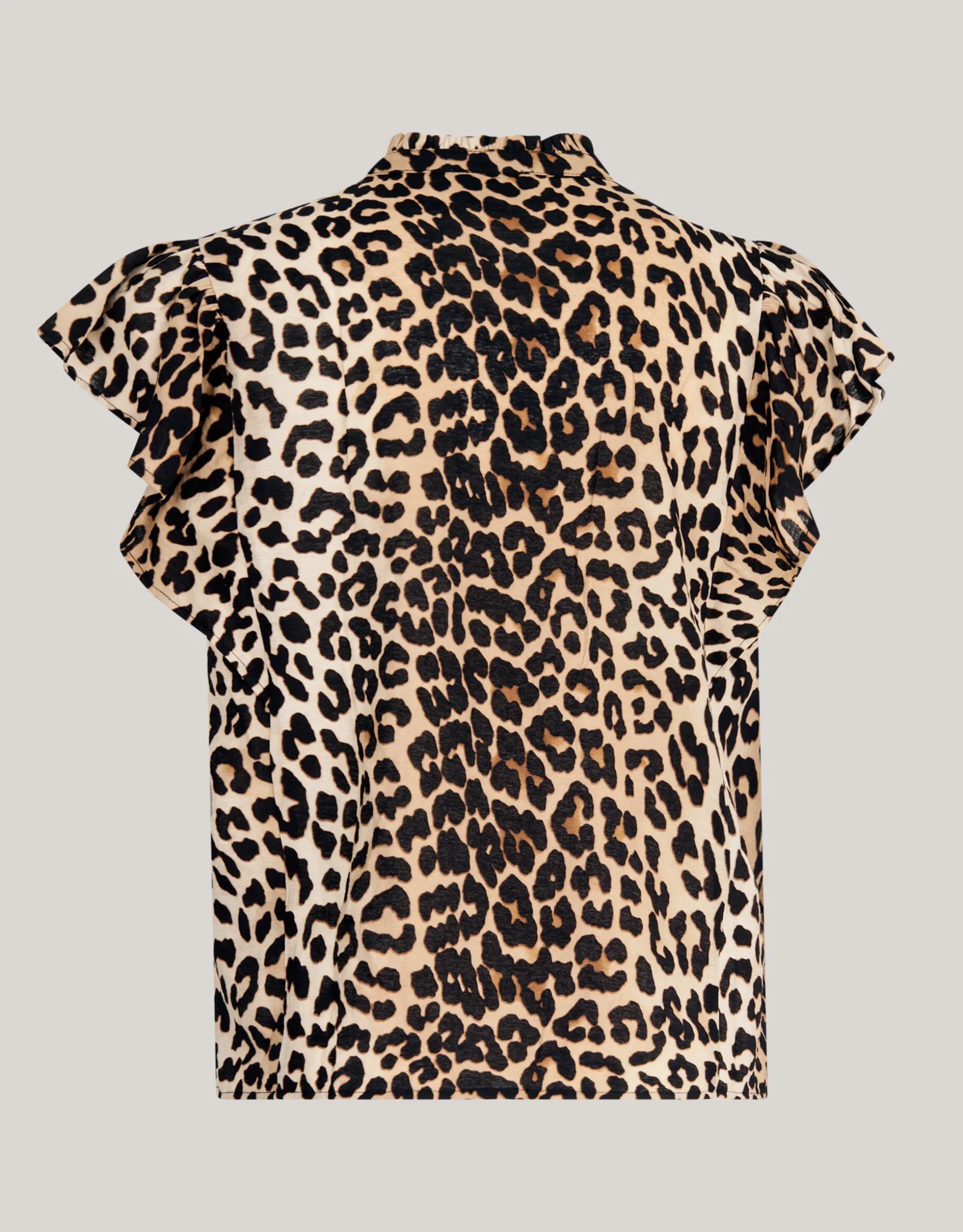Printed Leopard Top