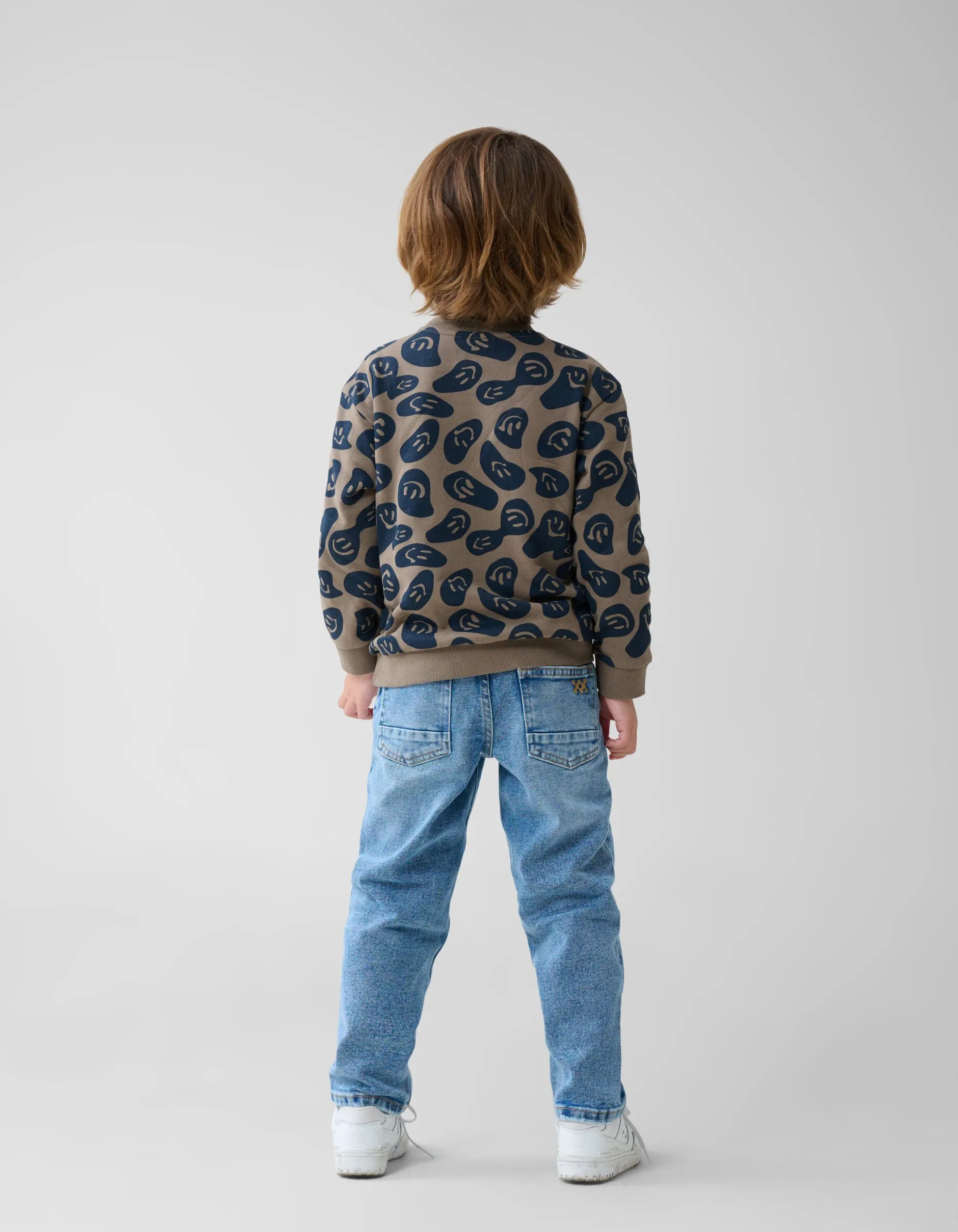 Printed Sweater Bruin