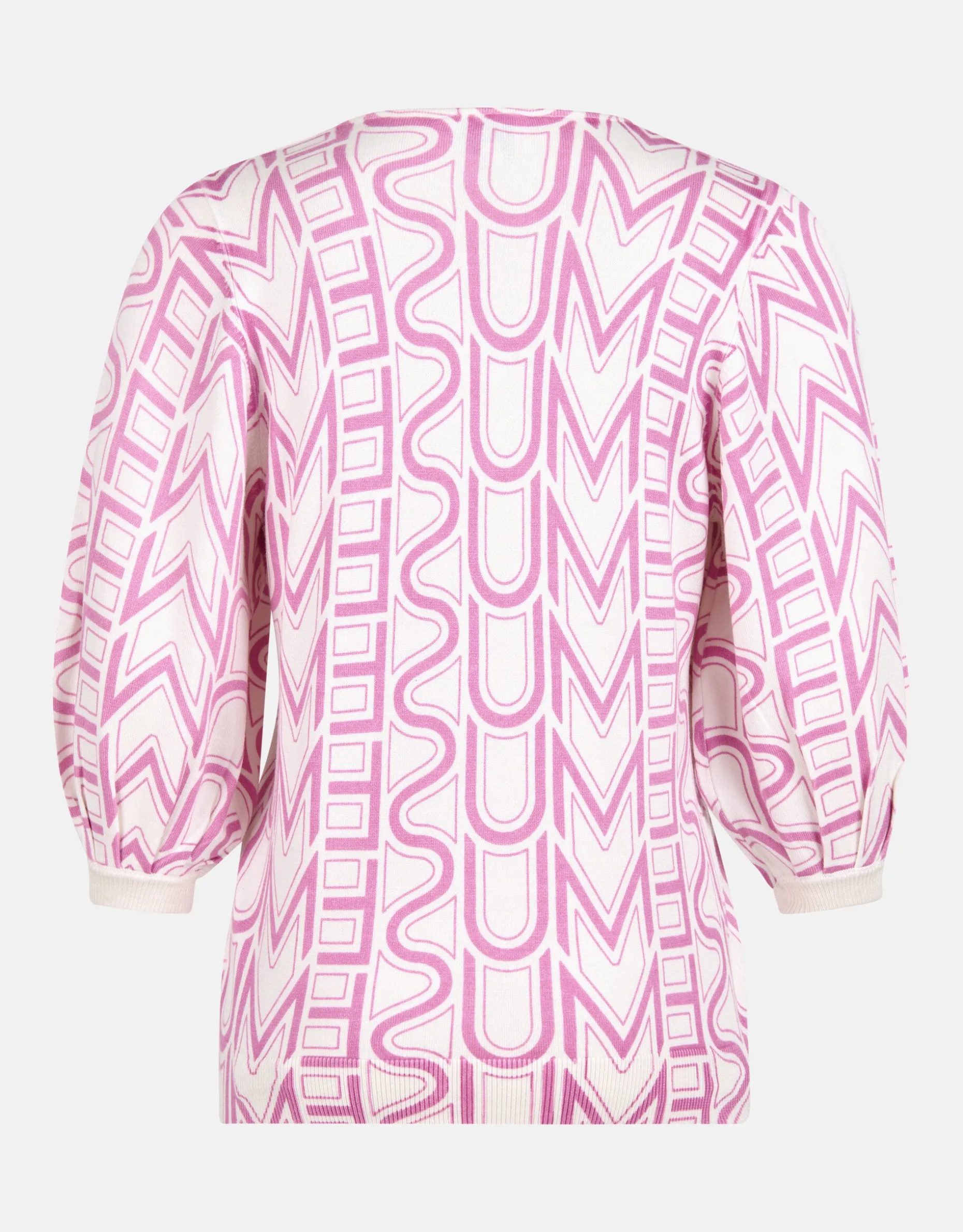 Printed Trui Lichtroze