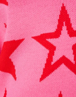 Printed Trui Roze